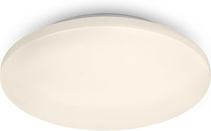 BRILONER - LED Deckenlampe, LED Deckenleuchte Bad IP44, Badezimmerlampe, warmweißes Licht, 340 mm, Weiß