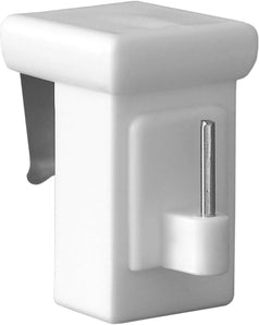 [RESIGILAT] Cârlige universale pentru fereastră Dekondo, set 2 bucăți, 10–27 mm, pentru decorare, albe