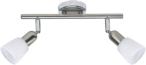 [RESIGILAT] Lampa BRILLIANT Sofia 2 flg crom alb 2x E14 40W