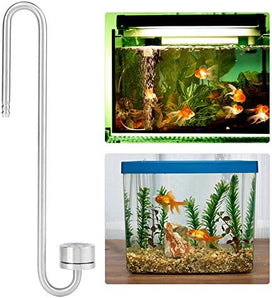 [RESIGILAT] Difuzor CO2, otel inoxidabil, 20 cm, pentru plante acvariu