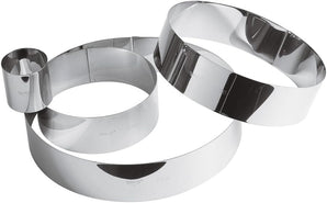 [RESIGILAT] Inel tort Paderno 47534, otel inoxidabil, diametru 26 cm