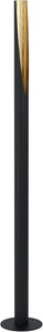 [RESIGILAT] EGLO Barbotto, lampa de podea colt, negru-auriu, soclu GU10