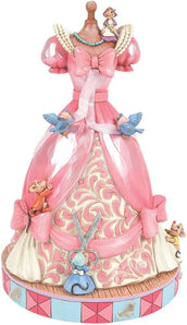 [RESIGILAT] Figurina muzicala Disney Traditions Cenusareasa, roz, Jim Shore