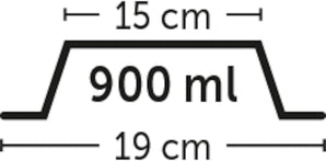 [RESIGILAT] Bol Kena 15 cm 900 ml pentru câini