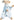 [RESIGILAT] Steiff Goodnight Catel, Plus, 24cm, Albastru
