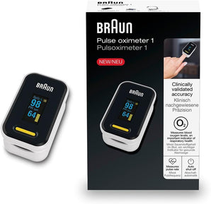 [RESIGILAT] Pulsoximetru Braun YK-81CEU cu Afișaj OLED Rotativ și Precizie Clinică
