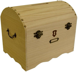 [RESIGILAT] Artemio Cutie decorativa pirat, lemn, 36.5 x 32 x 23 cm