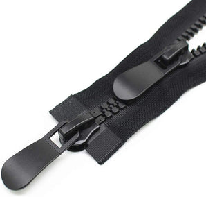[RESIGILAT] Fermoar mare plastic 85 cm pentru haina de iarna