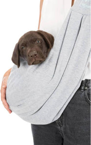 [RESIGILAT] TRIXIE 28948 Geanta frontala Junior, gri deschis, L 9 x l 30 x I 45 cm