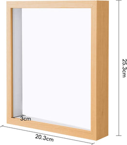 [RESIGILAT] Rama foto 3D, 20x25x3cm, lemn, pentru obiecte si decoratiuni