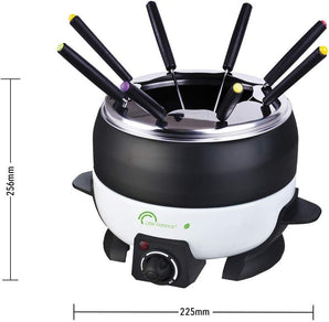 [RESIGILAT] LITTLE BALANCE 8260 Fondue 8 aparate alb negru