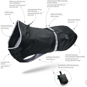 [RESIGILAT] Haina caine HUNTER Uppsala Rain, 35, Negru