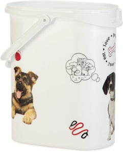 [RESIGILAT] Curver Recipient hrana 4 kg, Alb, Polipropilena