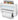 [RESIGILAT] Suport Metaltex 4in1 pentru role de bucatarie alb 39x10x25 cm