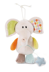 [RESIGILAT] Jucarie muzicala Elefant Dundi pentru bebelusi 18 cm
