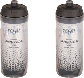 [RESIGILAT] ZEFAL Pack Arctica 55, 2 canistre 550 ml, izotermic, argintiu/negru