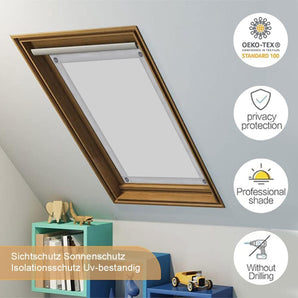 [RESIGILAT] Rulou opac OBdeco 100% Blackout pentru feronerie Velux