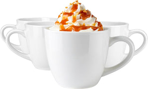 [RESIGILAT] Bruno Set 4 Cesti, Cafea/Ceai, Alb, 230 ml