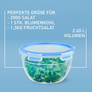 [RESIGILAT] EMSA Clip Close recipient depozitare alimente 2.6L albastru