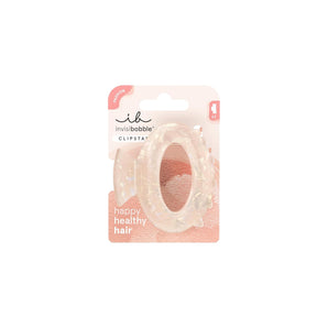 [RESIGILAT] Clipstar Rosy Bliss Agrafa de par medie Marmura roz