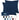 [RESIGILAT] Dreamzie Fata Perina 60x60 Albastru Inchis, Set 2, Microfibra, Oeko-Tex