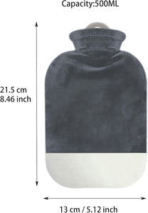 [RESIGILAT] Sticla mini pentru apa calda, 500ML, cu capac detasabil.