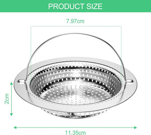 [RESIGILAT] Filtru scurgere chiuveta inox Newpop 3 bucati