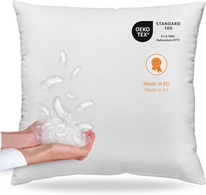 [RESIGILAT] Perna dormit 80x80 cm, 100% puf si pene, husa bumbac, lavabila