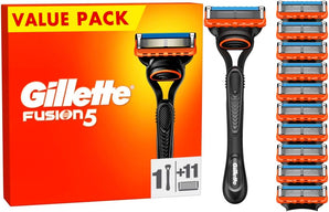 [RESIGILAT] Lame de schimb Gillette Fusion5, 11 lame pentru barbierit aproape