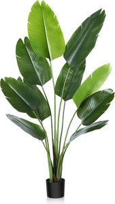 [RESIGILAT] Planta artificiala pasare a paradisului 150cm pentru decor