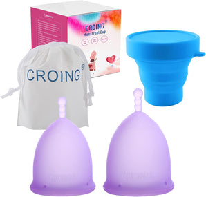 [RESIGILAT] Cupa menstruala CROING 2 bucati mov