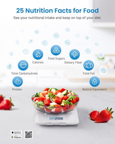 [RESIGILAT] Cantar digital de bucatarie RENPHO, max 5kg, precis 1g