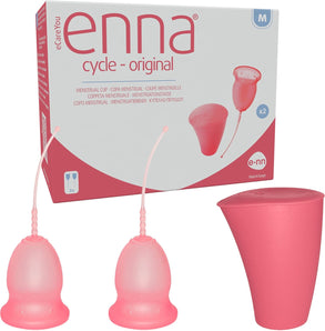 [RESIGILAT] Copa Menstruala Enna T-M 2U cu Caj Estirilizat