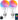[RESIGILAT] Set 2 Becuri LED multicolore HUTAKUZE E27