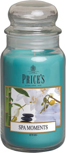[RESIGILAT] Lumanare sticla mare Price's Spa Moments