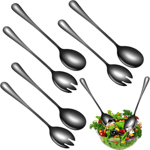 [RESIGILAT] Set tacamuri salata inox 6 piese lustruite luciu ridicat