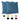 [RESIGILAT] Fata de perna Dreamzie 30x30 cm set 2 bumbac albastru