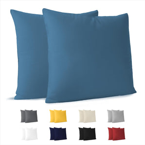 [RESIGILAT] Fata de perna Dreamzie 30x30 cm set 2 bumbac albastru
