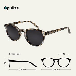 [RESIGILAT] Ochelari Opulize Zen Sun 2 bucati lentile nuante bronze