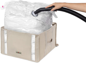 [RESIGILAT] Compactor Dune 3D, cutie vid, medie, bej