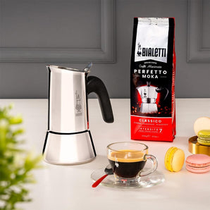 [RESIGILAT] Fierbator cafea Bialetti Venus 2 cani 85 ml Argintiu