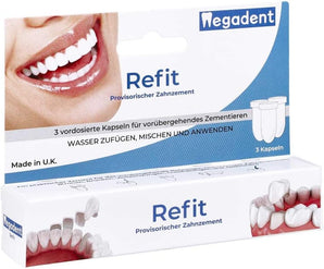 [RESIGILAT] Dr Denti Refit 3 capsule ciment temporar 1 pachet