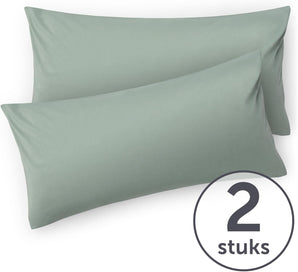 [RESIGILAT] Fata de perna 40 x 145 cm, 100% bumbac, verde deschis, set 2 bucati