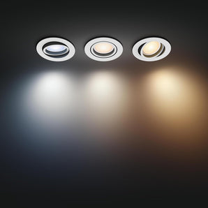 [RESIGILAT] Spot Philips Hue Milliskin White Ambiance pachet 3