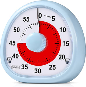 [RESIGILAT] Cronometru vizual reincarcabil, 60 minute, albastru