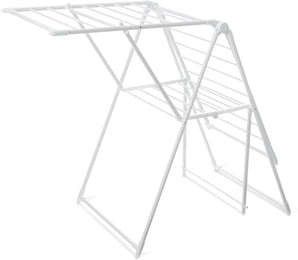 [RESIGILAT] Amazon Basics Suport uscare haine pliabil, 2 aripi, alb