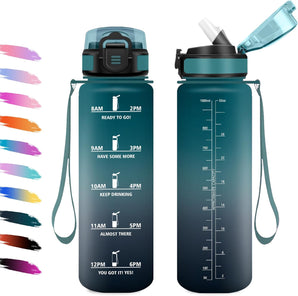 [RESIGILAT] Sticla sport 1L, etansa cu pai, pentru alpinism si fitness