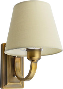[RESIGILAT] Lampa de perete GLW Minimalist E14 cu abajur textil