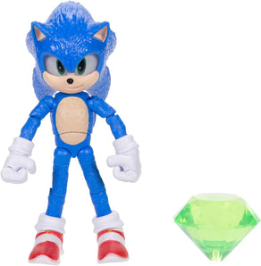 [RESIGILAT] Sonic 3 Movie figura de jucarie cu smarald Jakks 13 cm
