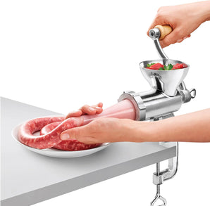 [RESIGILAT] Tocator carne Jack aluminiu 14 x 10 x 26,5 cm argintiu